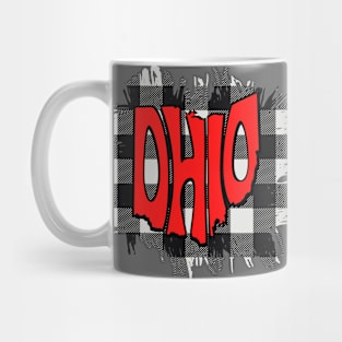 Ohio Flannel Fringe Mug